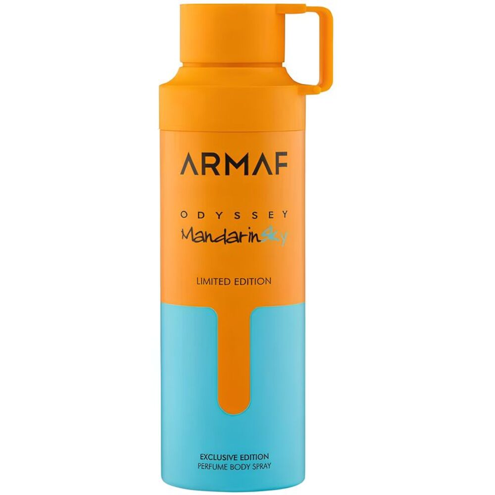 Armaf Odyssey Mandarin Sky Limited Edition Body Spray for Men 6.8 oz/200ml - New